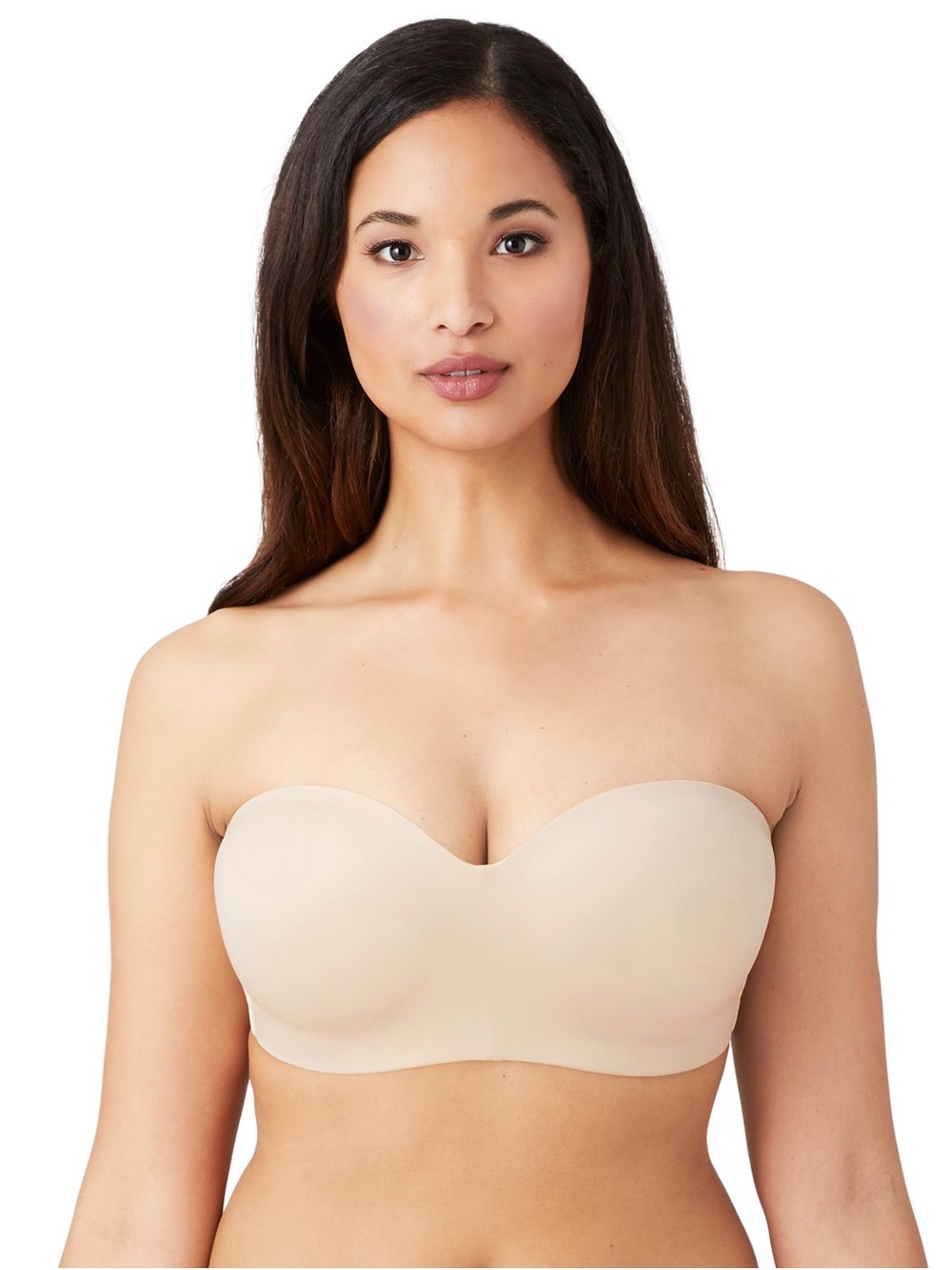 Wacoal Staying Power Strapless Wireless Bra Women’s US Size 36DDD Sand 854372